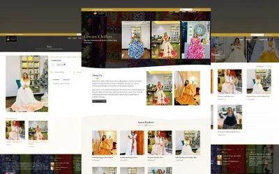 Lewam Chiffon Website Design & Development Project